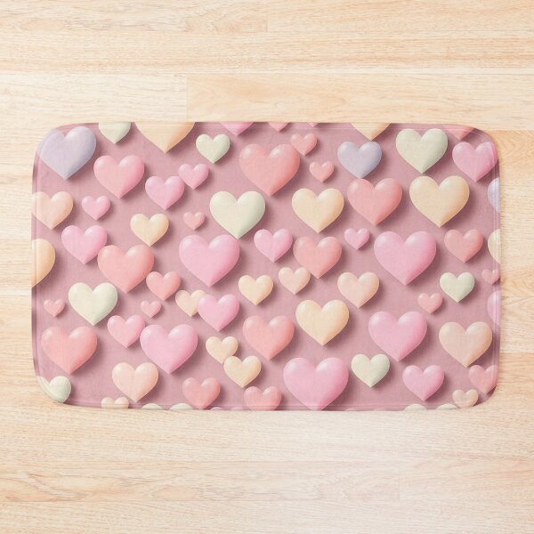Item preview, Pastel hearts pattern designed and sold by NatalieOlan.