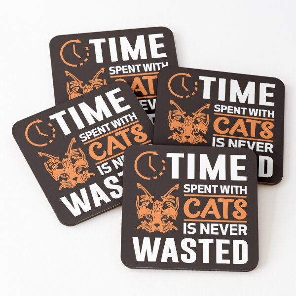 Artikelvorschau, Zeit mit Katzen verbrachte nie verschwendete Kunst entworfen und verkauft von Witty Shirts.