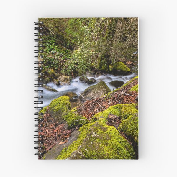 Item preview, A stream at Mount Shasta, California designed and sold by Soumya Mitra.