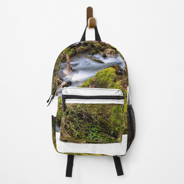 Item preview, A stream at Mount Shasta, California designed and sold by Soumya Mitra.