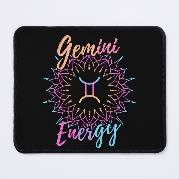 Item preview, Gemini Energy Lotus Zodiac Symbol designed and sold by HAHA Tees & Things.