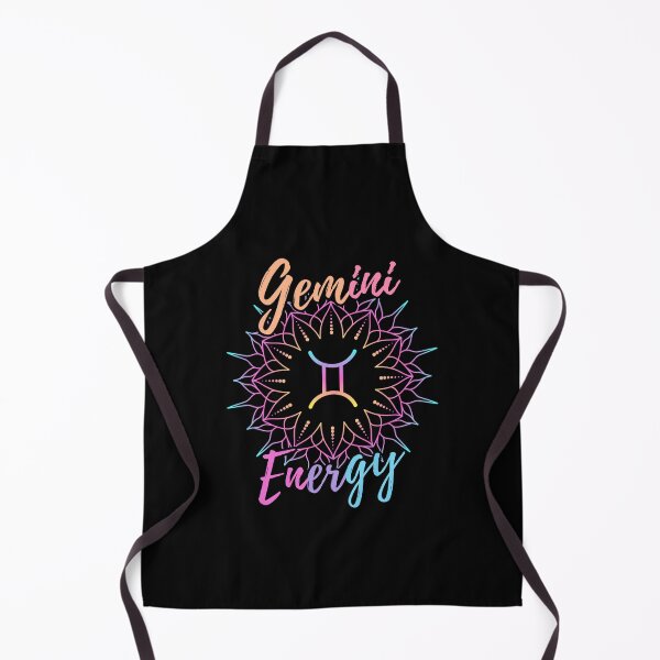 Item preview, Gemini Energy Lotus Zodiac Symbol designed and sold by HAHA Tees & Things.