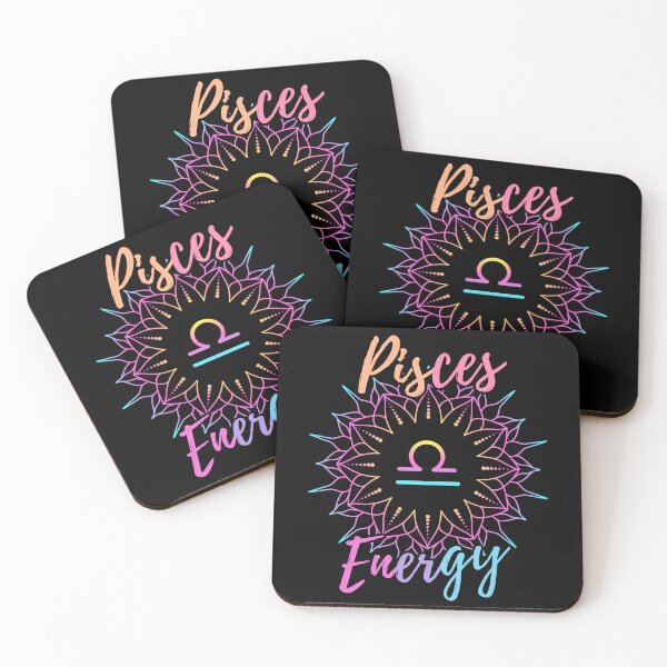 Item preview, Pisces Energy Lotus Zodiac Symbol designed and sold by HAHA Tees & Things.