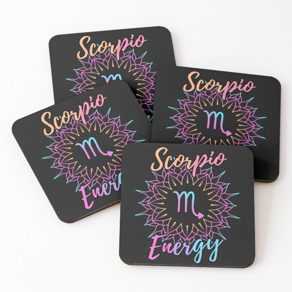 Item preview, Scorpio Energy Lotus Zodiac Art designed and sold by HAHA Tees & Things.