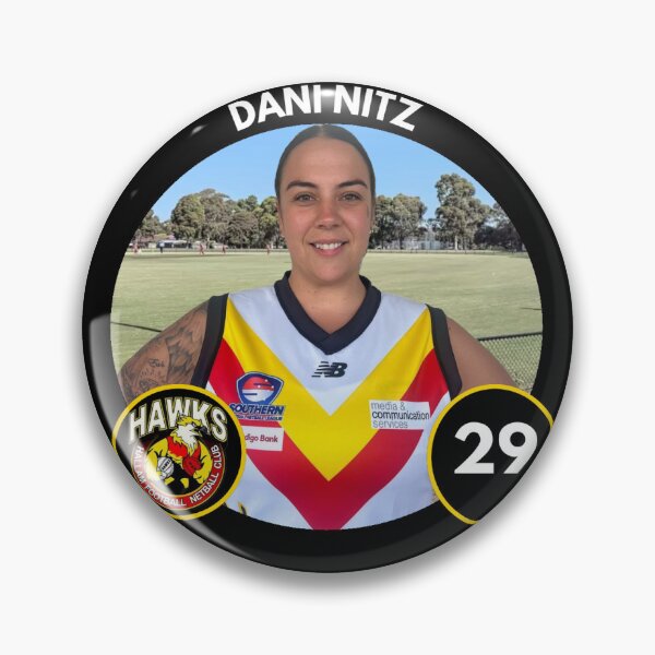 Item preview, Player Badge - #29 - Dani Nitz designed and sold by HallamHawks.