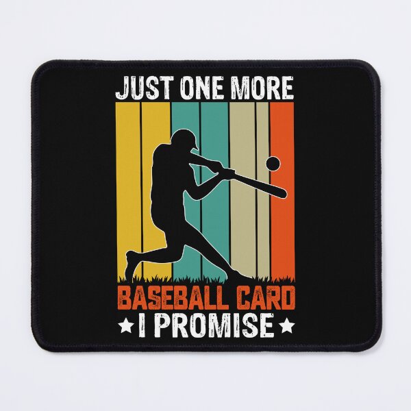 Item preview, Just one more baseball Card Baseball Retro Sport Art designed and sold by Back2Collage.