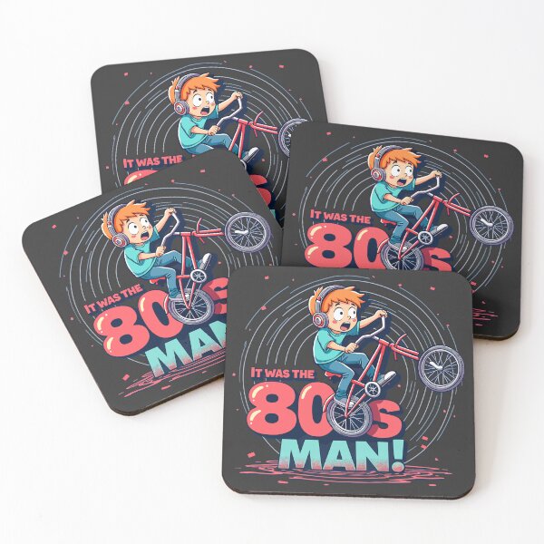 Item preview, “It Was the 80s, Man!” – Vintage Cartoon Bike Wreck designed and sold by Scott Black.