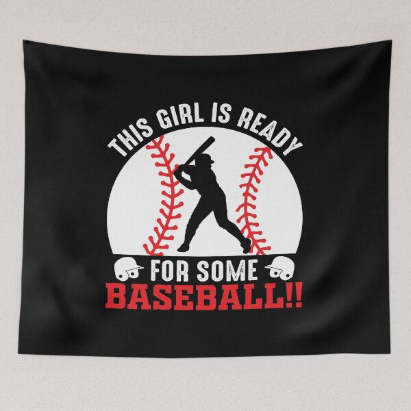 Item preview, Women Baseball Retro Sport Art designed and sold by Back2Collage.