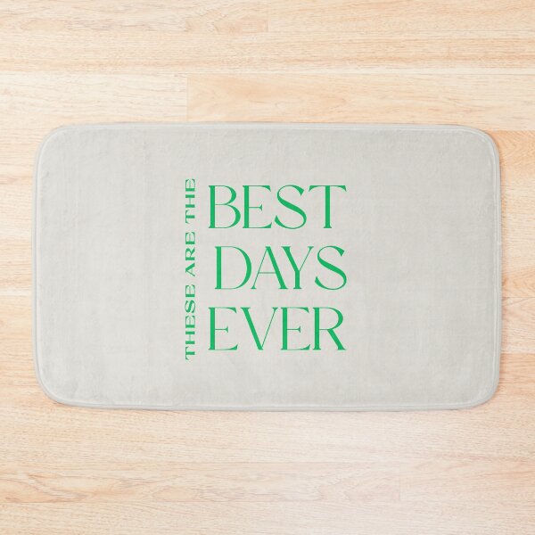 Item preview, These Are The Best Days Ever - Minimalist Inspirational Quote Design designed and sold by Stickers by @molllyclare.