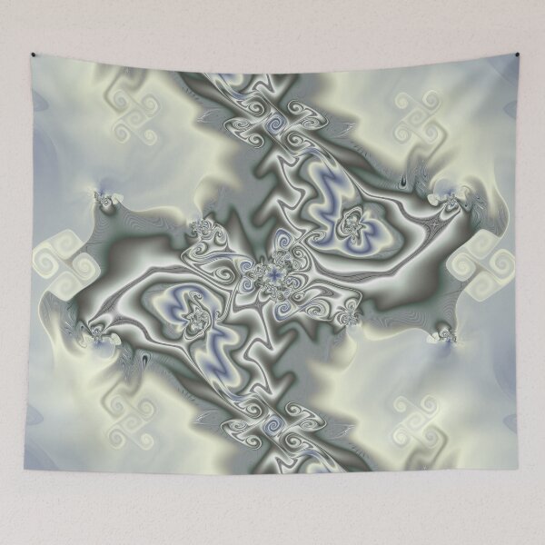 Item preview, Glacial Glyphs: A Frozen Fractal Dance designed and sold by bloorose.