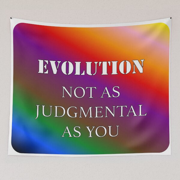 Item preview, Evolution, Not As Judgmental As You designed and sold by VisionWind.
