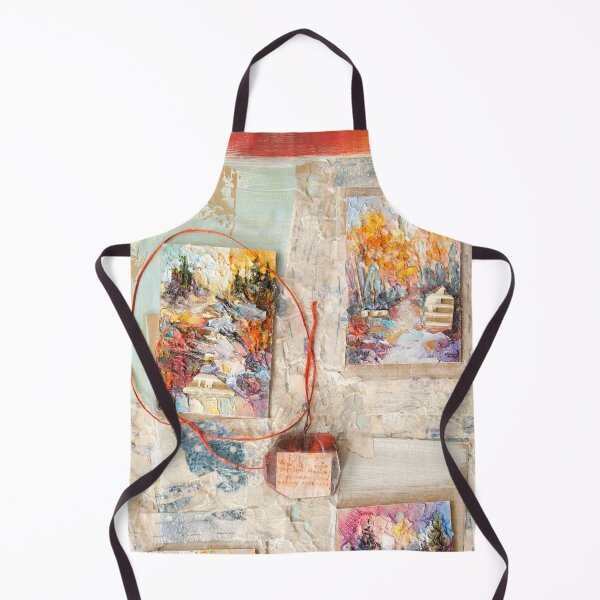 Item preview, Mixed media textured contemporary art boho style painting designed and sold by Dariia Zhyrova.