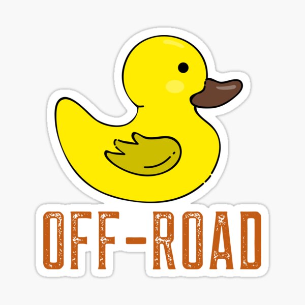 Item preview, Ducky Off-Road Funny designed and sold by UniversalMerch.