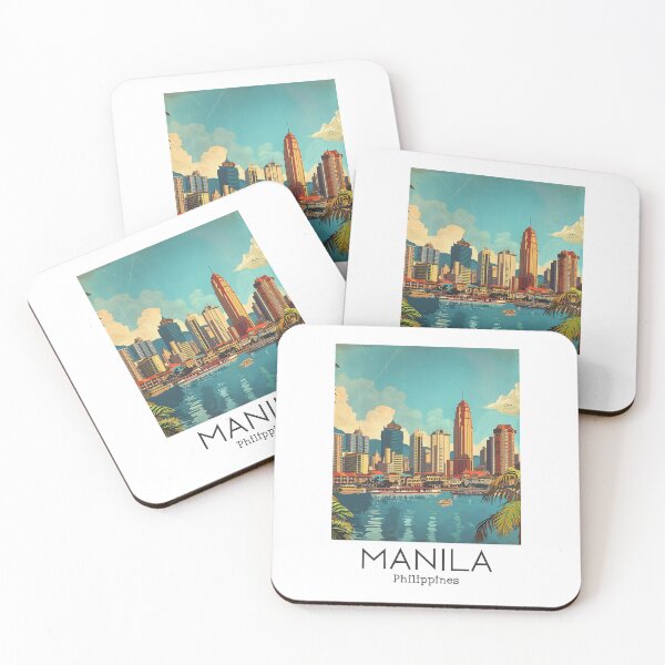 Item preview, A Vintage Illustration of Manila - Philippines  designed and sold by GoodOldVintage.