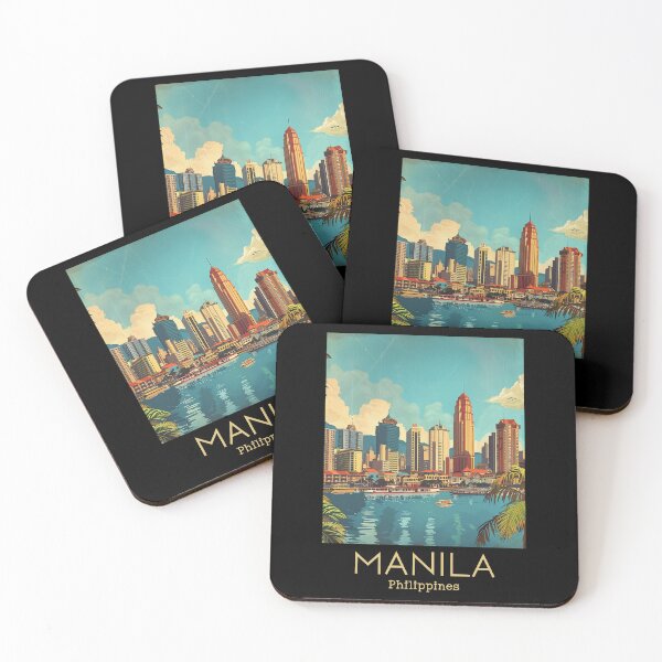 Item preview, A Vintage Illustration of Manila - Philippines  designed and sold by GoodOldVintage.