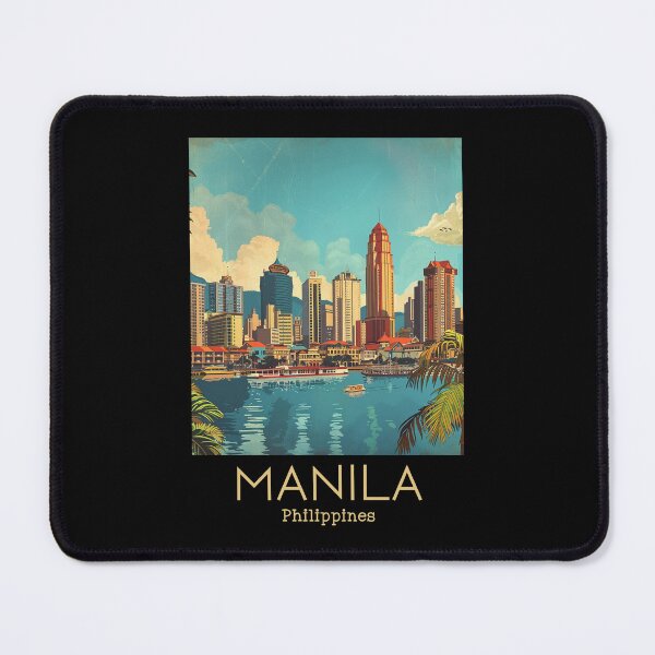 Item preview, A Vintage Illustration of Manila - Philippines  designed and sold by GoodOldVintage.