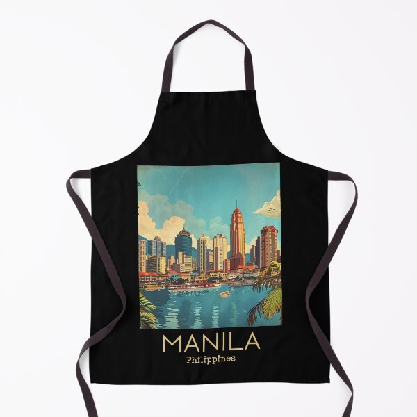 Item preview, A Vintage Illustration of Manila - Philippines  designed and sold by GoodOldVintage.