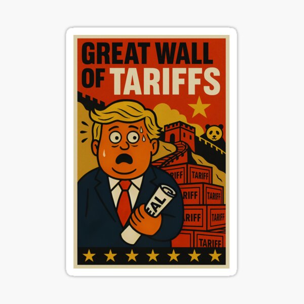 Item preview, The Great Wall of Tariffs designed and sold by Magicbenja.