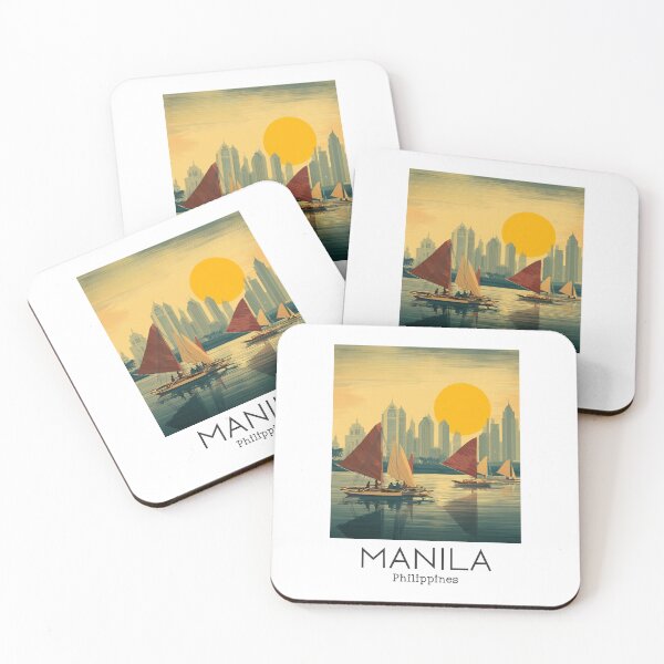 Item preview, A Vintage Illustration of Manila - Philippines  designed and sold by GoodOldVintage.
