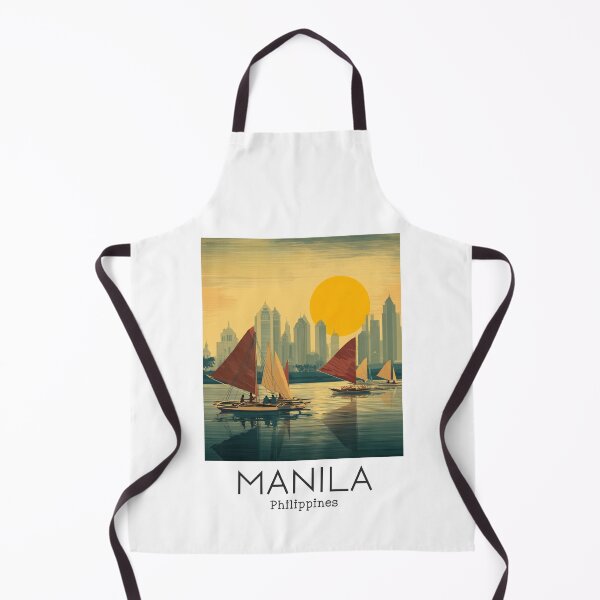 Item preview, A Vintage Illustration of Manila - Philippines  designed and sold by GoodOldVintage.