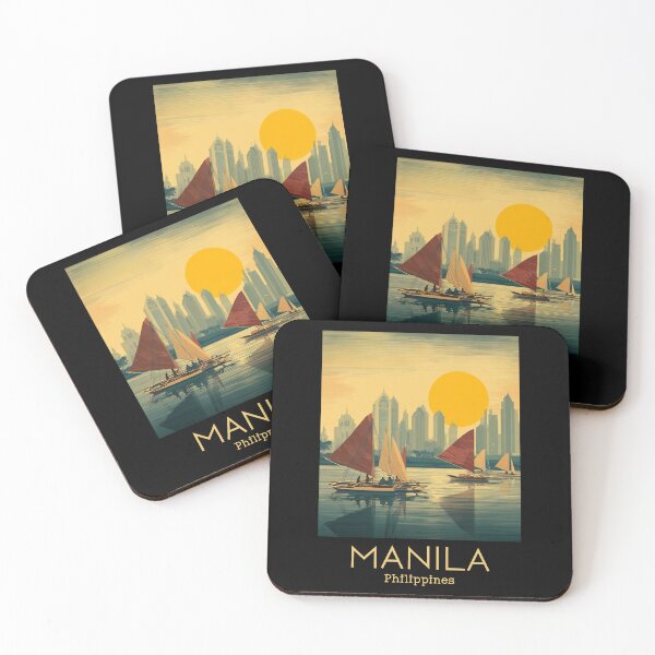 Item preview, A Vintage Illustration of Manila - Philippines  designed and sold by GoodOldVintage.