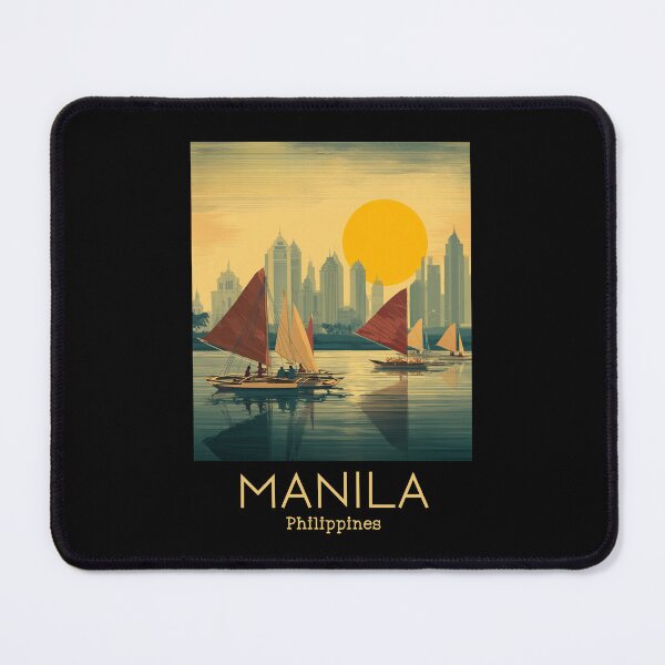 Item preview, A Vintage Illustration of Manila - Philippines  designed and sold by GoodOldVintage.