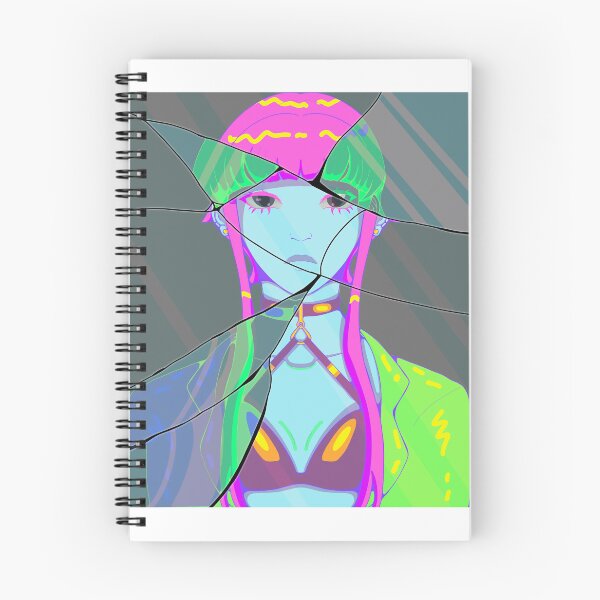 Item preview, Anime Girl Broken Mirror designed and sold by PossumArtz.