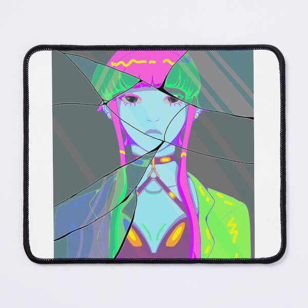 Item preview, Anime Girl Broken Mirror designed and sold by PossumArtz.