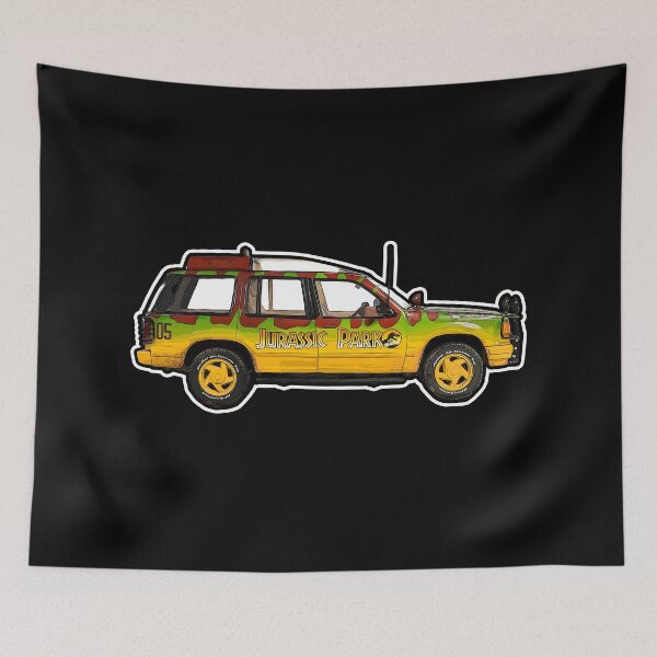 Item preview, ford explorer jurassic dinosaurs  designed and sold by Blck-Acid-Devil.