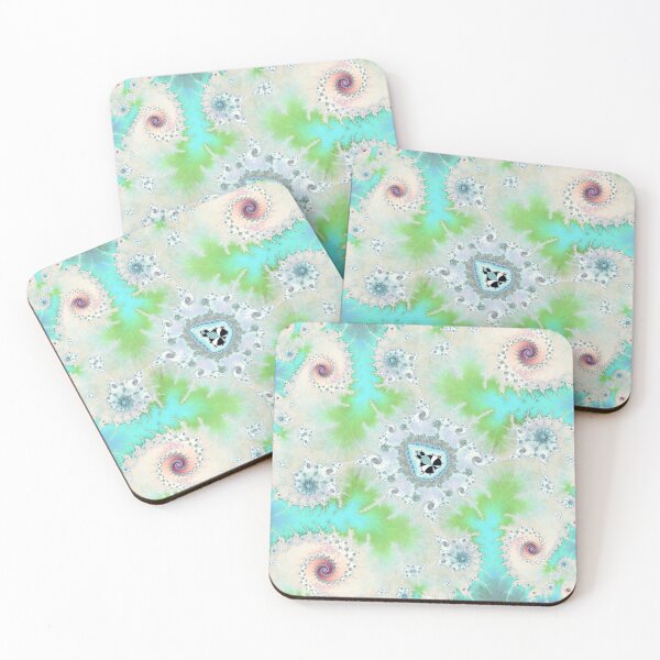 Item preview, Ethereal Bloom: A Pastel Fractal Garden designed and sold by bloorose.
