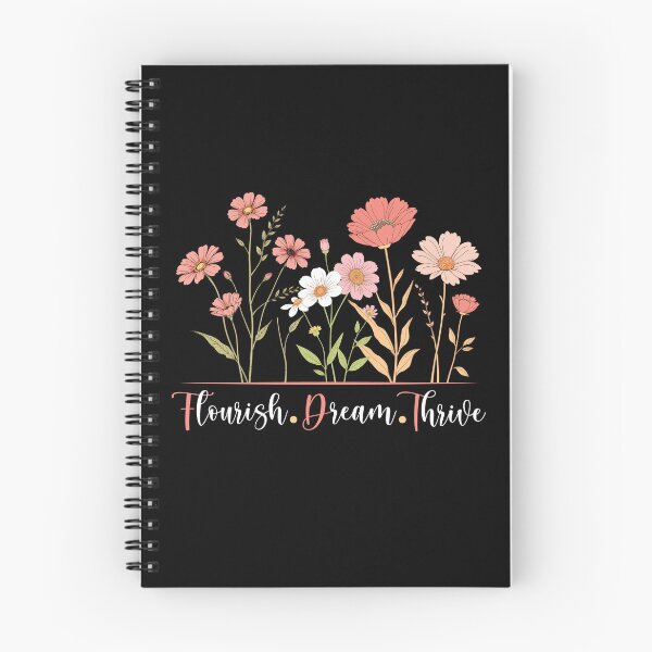 Item preview, Flourish Dream Thrive Floral Botanical Vintage Flowers Anti Trump FDT designed and sold by wtfbba.