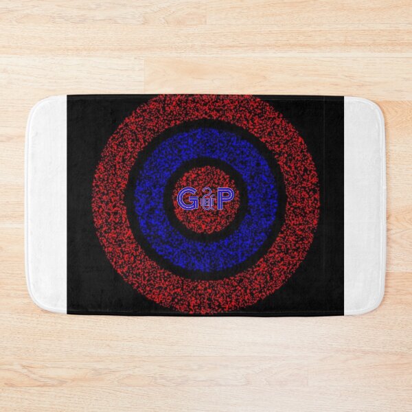 Item preview, Grind&Prosper Abstract Rings – Neon Red & Blue Vibes designed and sold by Grind&Prosper .