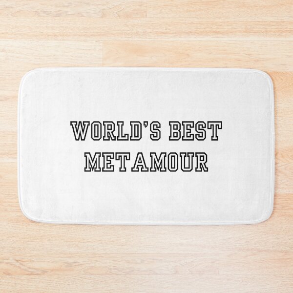Item preview, World's Best Metamour - Simple designed and sold by AngelicAdornments.
