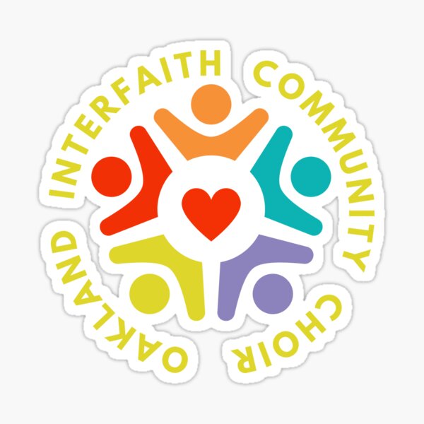 OICC Circle Love Sticker