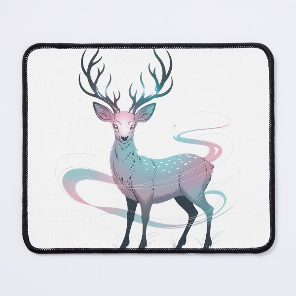 Item preview, Enchanted Spirit Deer with Flowing Energy designed and sold by BirdsnStuff.