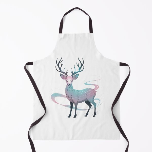 Item preview, Enchanted Spirit Deer with Flowing Energy designed and sold by BirdsnStuff.