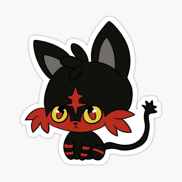 Vista previa del artículo con la obra «Litten El Gatito Pequeño», diseñado y vendido por TheArtfulJackal.