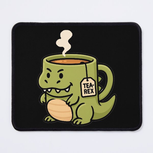 Item preview, Tea-Rex Dinosaur Pun – Cute T-Rex Tea Mug Design designed and sold by OB Print.