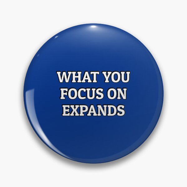 Item preview, Focus quotes - what you focus on expands - Buddhism designed and sold by Inspirationmotivation.