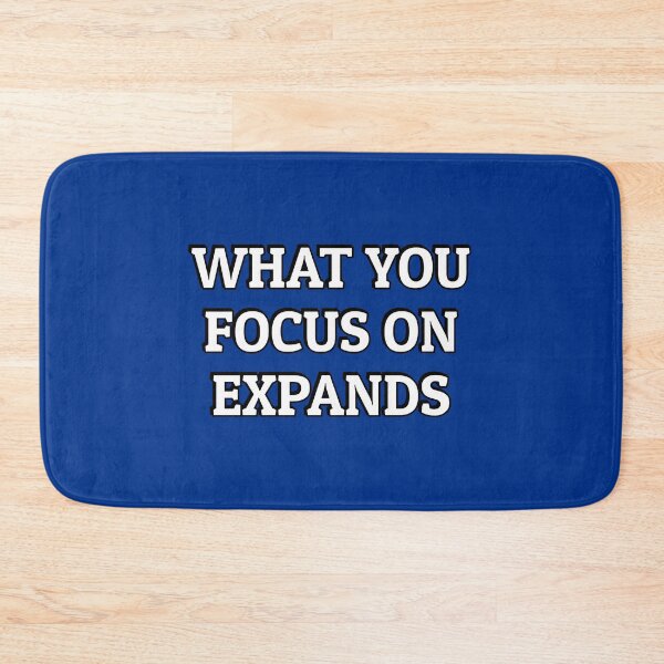Item preview, Focus quotes - what you focus on expands - Buddhism designed and sold by Inspirationmotivation.
