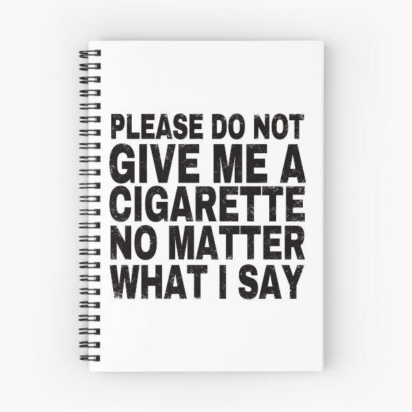 Item preview, Por favor no me des un cigarrillo, no importa lo que diga. designed and sold by EunsooLee.