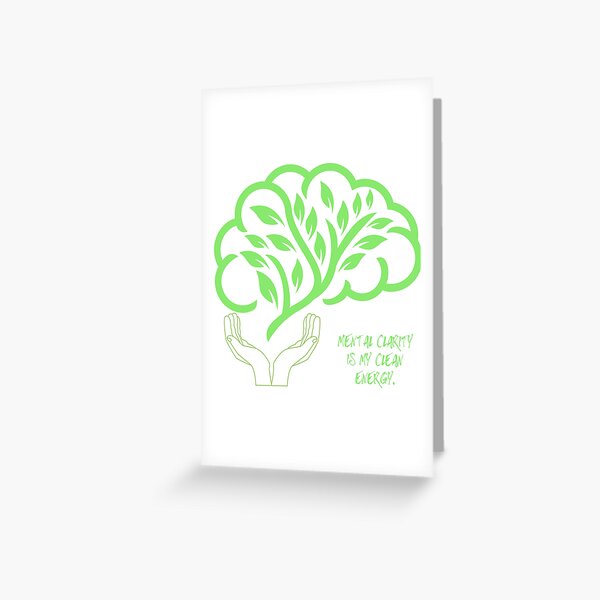 Artikel-Vorschau von Geistige Klarheit ist meine saubere Energie, designt und verkauft von Mind Empowerment Designs.