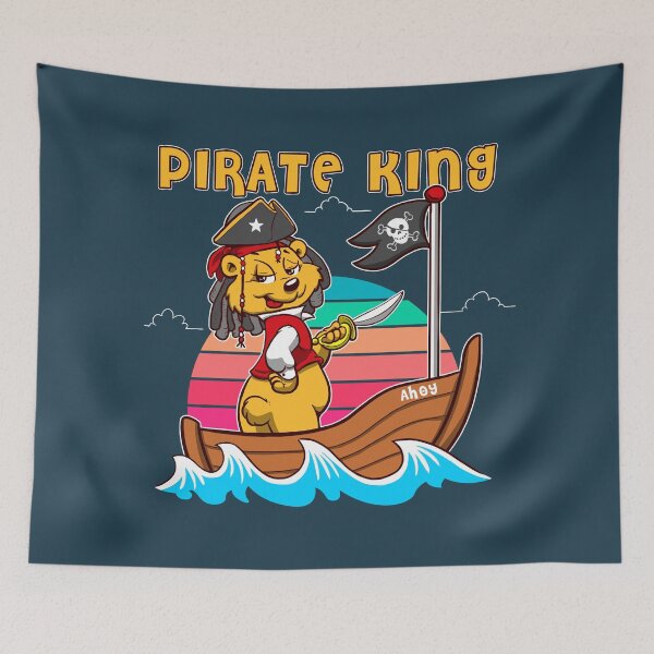 Item preview, ahoy! pirate king designed and sold by hayrpictures.