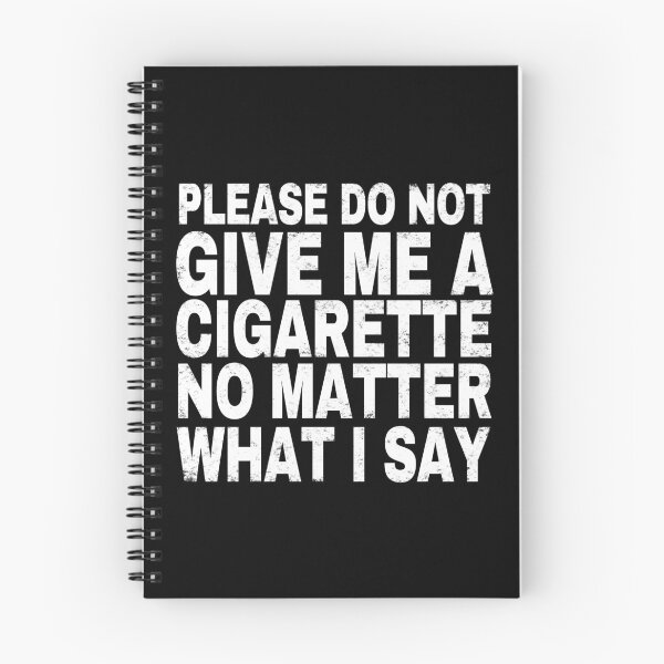 Item preview, Por favor no me des un cigarrillo, no importa lo que diga. designed and sold by EunsooLee.