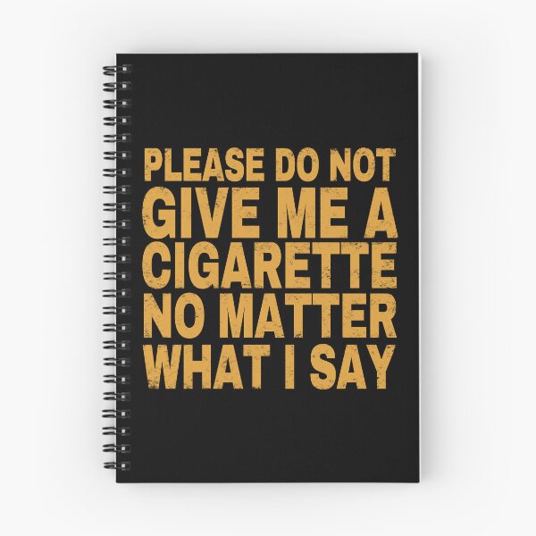Item preview, Por favor no me des un cigarrillo, no importa lo que diga. designed and sold by EunsooLee.