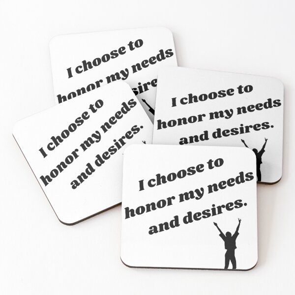 Item preview, I choose to honor my needs and desires designed and sold by OptimisticRecharge.