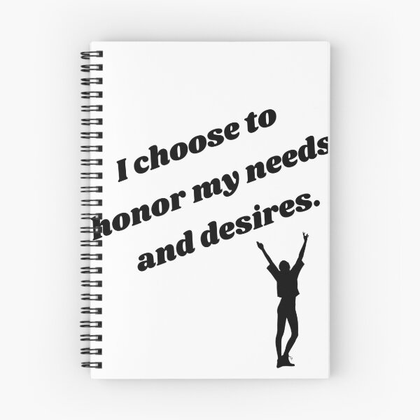 Item preview, I choose to honor my needs and desires designed and sold by OptimisticRecharge.