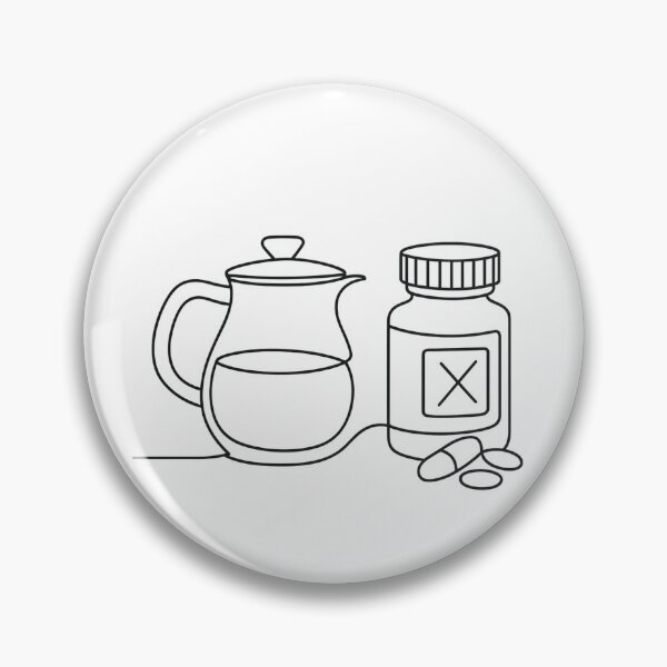 Item preview, Caffeine & Meds designed and sold by MindsInBloom.