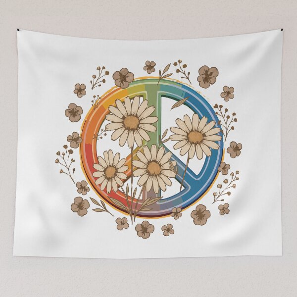 Item preview, Peace Flower designed and sold by EMWorks-Ink.