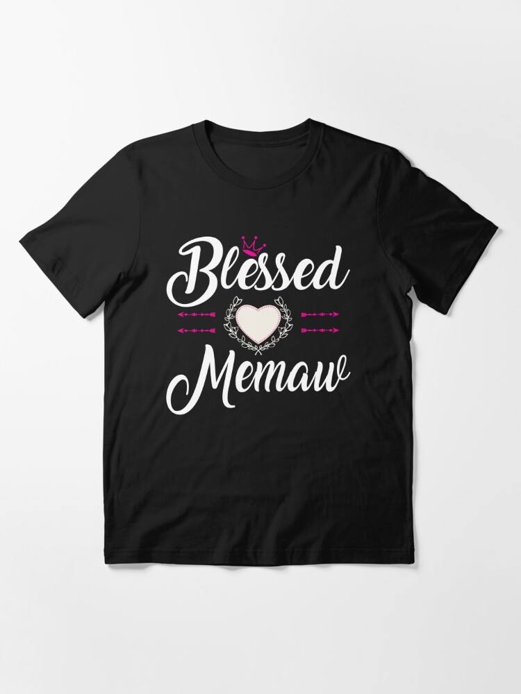 blessed memaw shirt